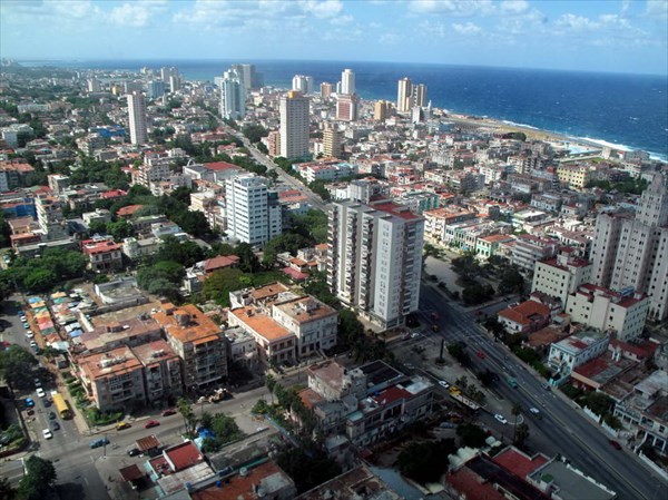 Гавана, вид с птичьего полета